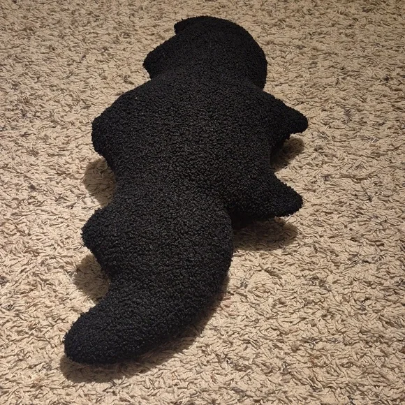 Cute Black Bat Accent Pillow - Picture 4 of 5